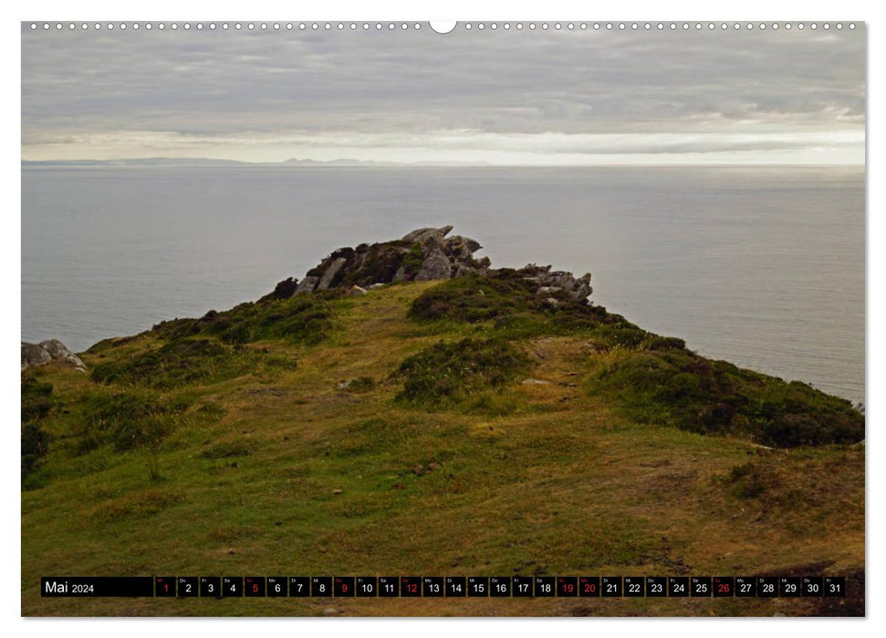 Slieve League Klippen die höchsten Klippen von Irland (CALVENDO Wandkalender 2024)