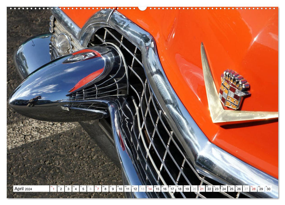 Cadillac Eldorado - Goldstück auf Rädern (CALVENDO Wandkalender 2024)