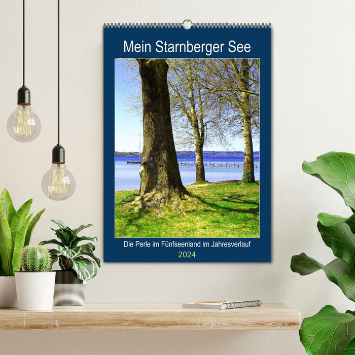 My Starnberg Lake - The pearl in the Five Lakes Region over the course of the year (CALVENDO wall calendar 2024) 