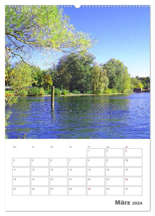 My Starnberg Lake - The pearl in the Five Lakes Region over the course of the year (CALVENDO wall calendar 2024) 