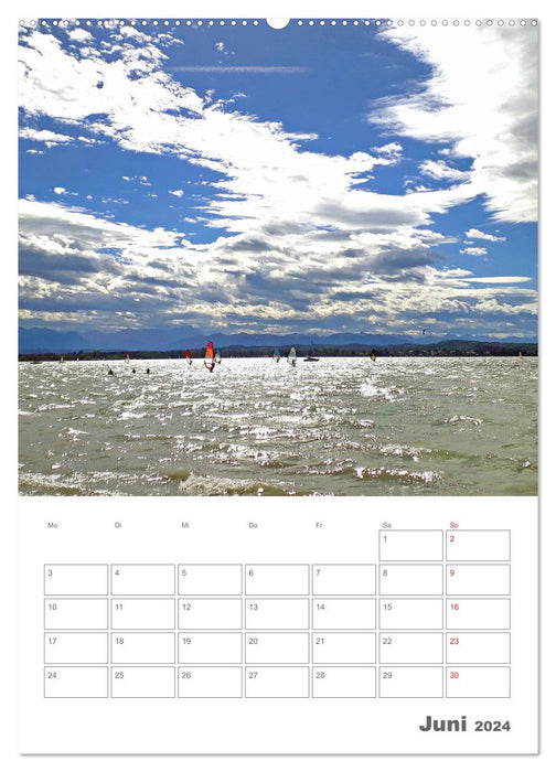 My Starnberg Lake - The pearl in the Five Lakes Region over the course of the year (CALVENDO wall calendar 2024) 