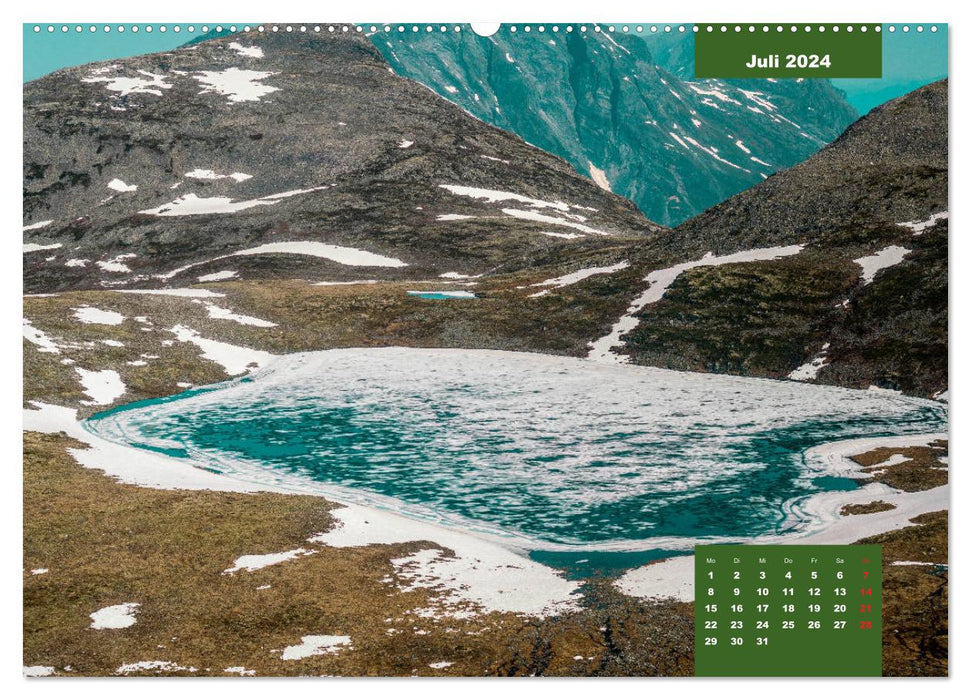 Geiranger - magnifique paysage de fjord (Calvendo Premium Wall Calendar 2024) 