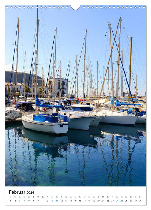 Gran Canaria - île de vacances pour les amoureux du soleil (calendrier mural CALVENDO 2024) 