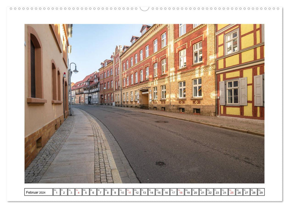Halberstadt - Ihr Tor zum Harz (CALVENDO Premium Wandkalender 2024)
