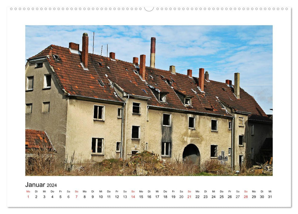 Verlassene Orte Ruhrgebiet (CALVENDO Wandkalender 2024)