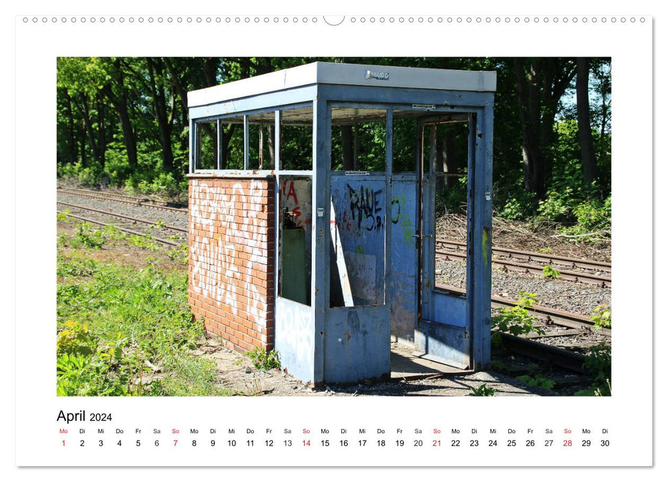 Verlassene Orte Ruhrgebiet (CALVENDO Wandkalender 2024)