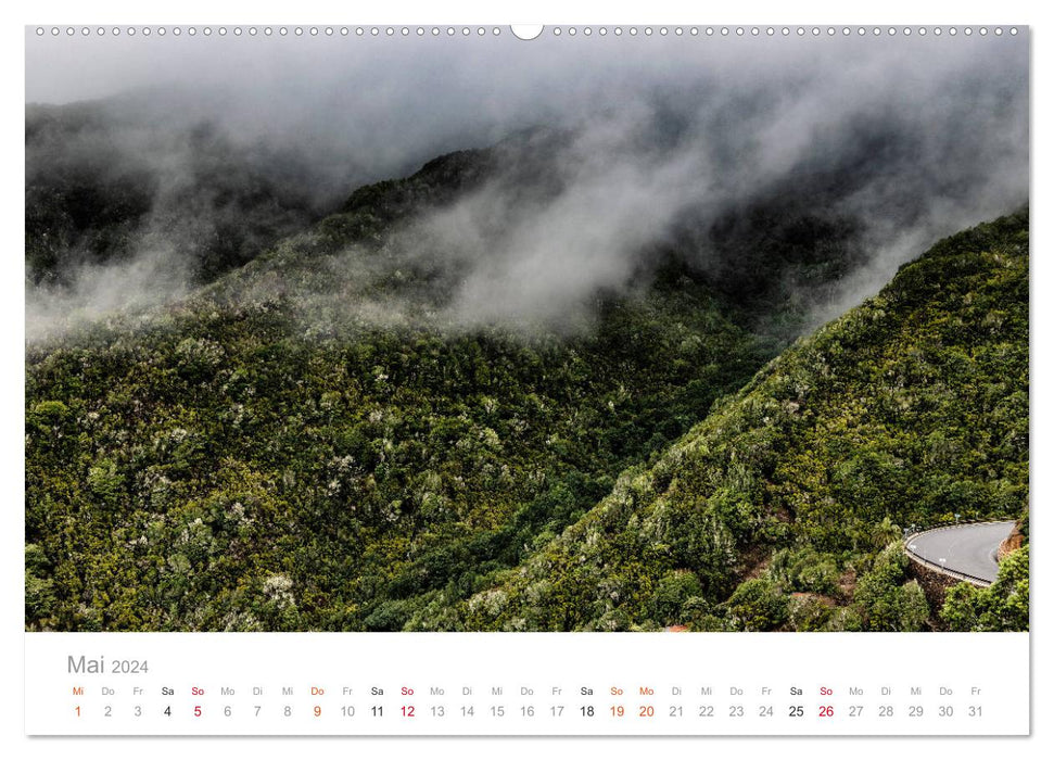 La Gomera – La perle verte des îles Canaries. (Calendrier mural CALVENDO Premium 2024) 