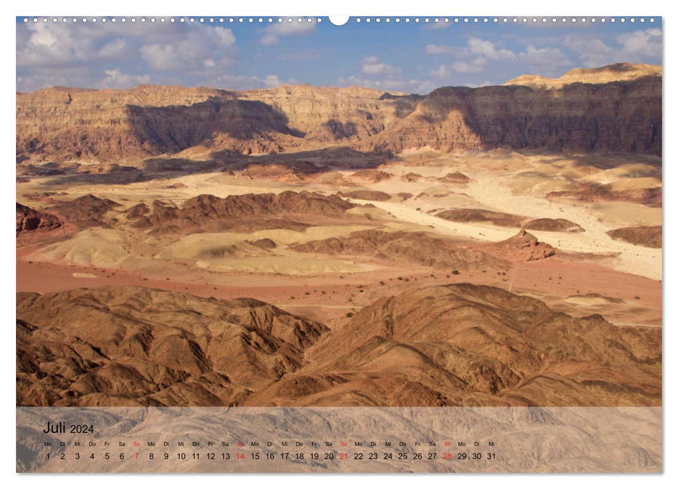 NEGEV Wege in der Wüste (CALVENDO Premium Wandkalender 2024)