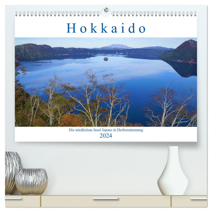 Hokkaido - L'île la plus septentrionale du Japon dans une ambiance automnale (Calendrier mural CALVENDO Premium 2024) 