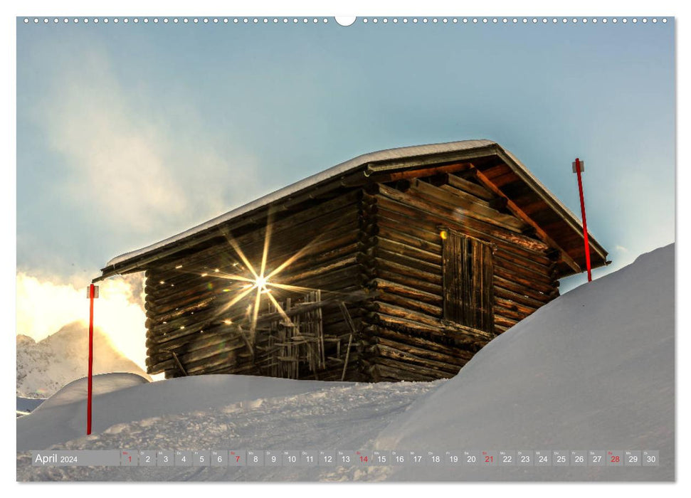 AROSA im Winter (CALVENDO Wandkalender 2024)