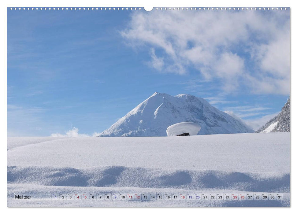 Schneeliebe (CALVENDO Wandkalender 2024)