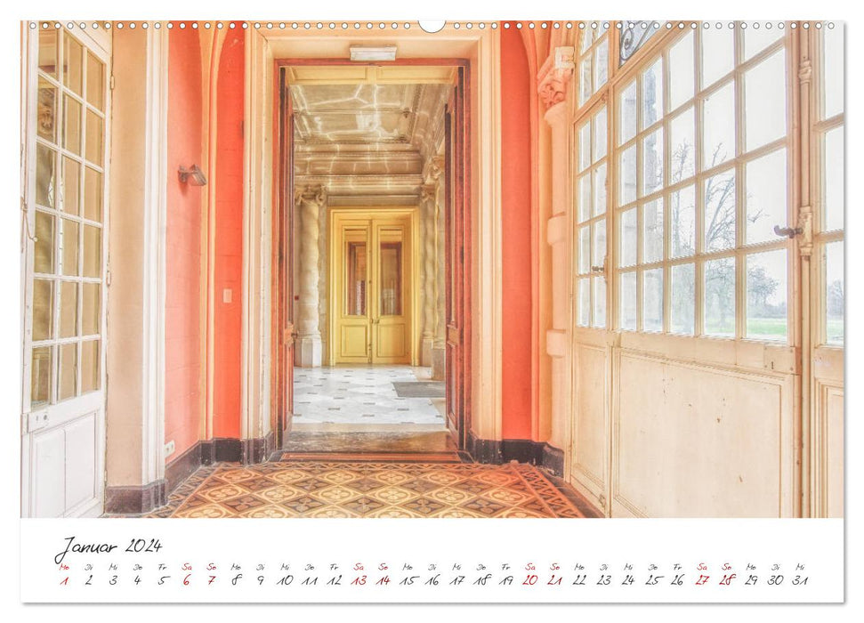 Lost Places - Türen und Fenster (CALVENDO Premium Wandkalender 2024)