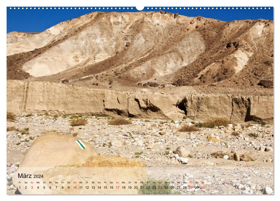 NEGEV Wege in der Wüste (CALVENDO Wandkalender 2024)