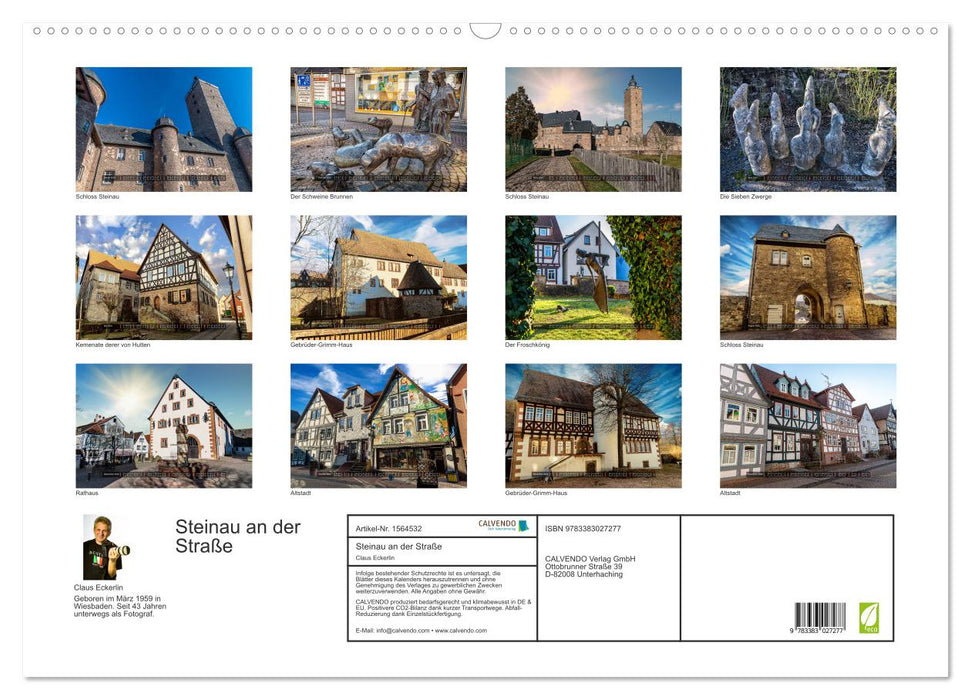 Steinau an der Straße (CALVENDO wall calendar 2024) 