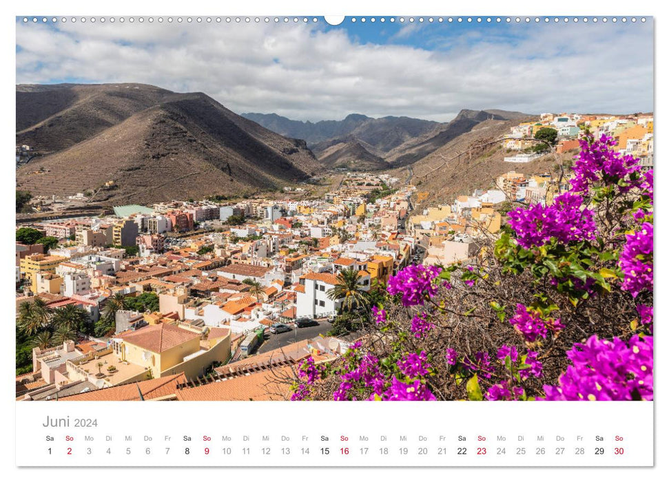 La Gomera – The green pearl of the Canary Islands. (CALVENDO wall calendar 2024) 