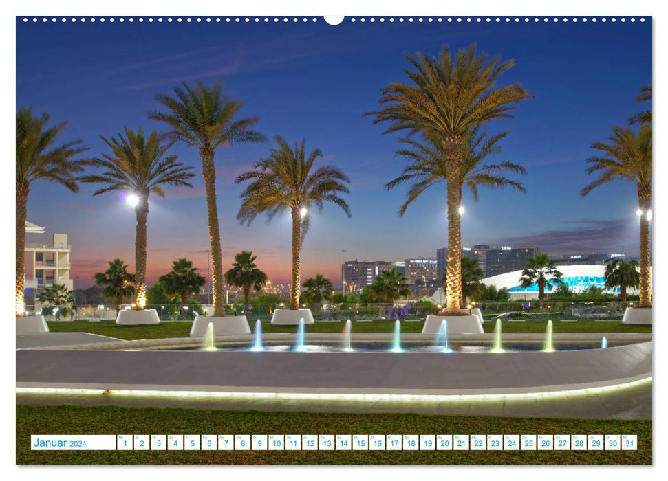 Breathtaking Abu Dhabi - Idyll on the Persian Gulf (CALVENDO Premium Wall Calendar 2024) 