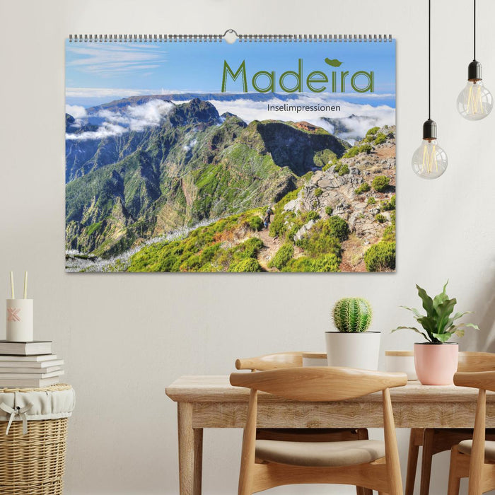Wildes Madeira - Inselimpressionen (CALVENDO Wandkalender 2024)