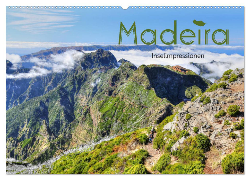 Wildes Madeira - Inselimpressionen (CALVENDO Wandkalender 2024)