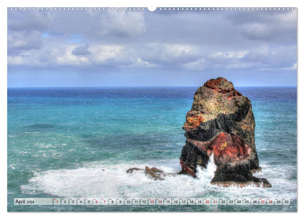 Wildes Madeira - Inselimpressionen (CALVENDO Wandkalender 2024)