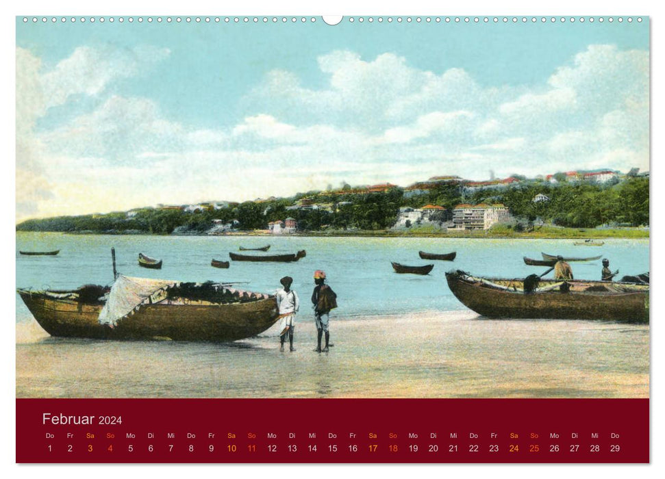 Altes Indien um 1900 (CALVENDO Premium Wandkalender 2024)