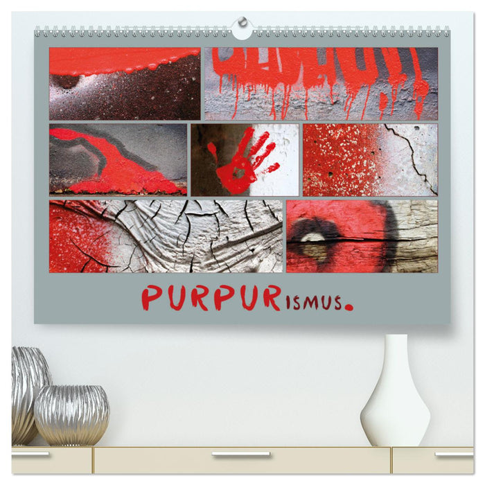 PURPURisme (Calendrier mural CALVENDO Premium 2024) 