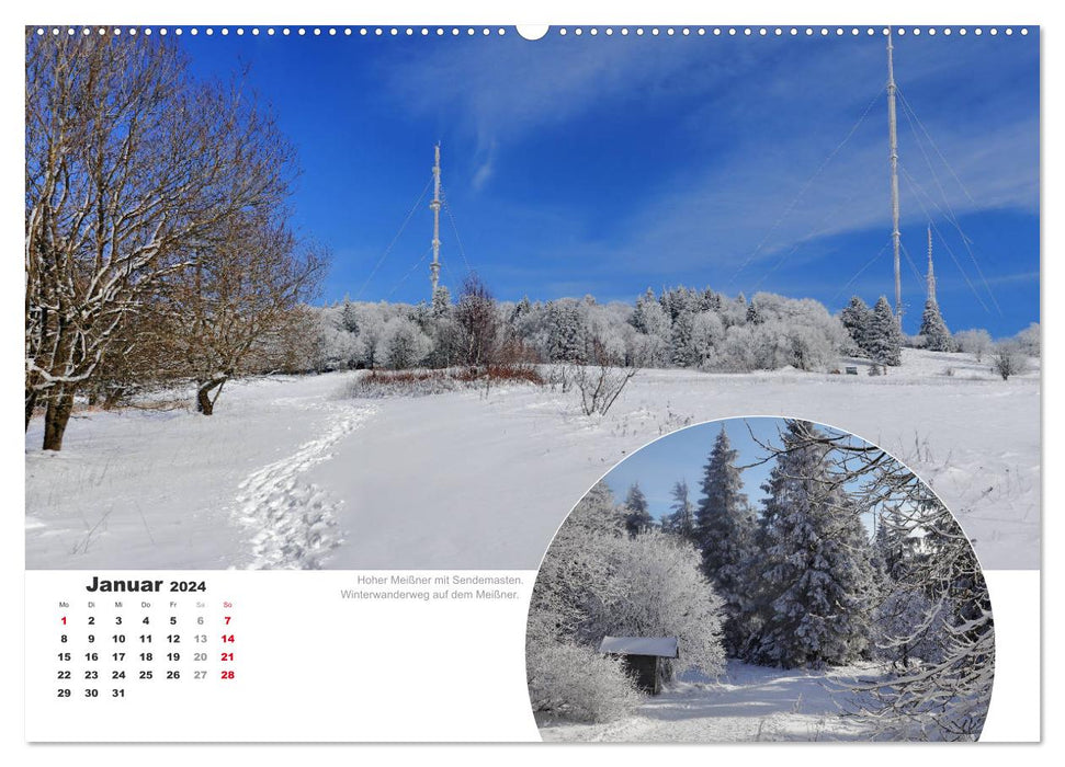 The Grimmsteig (CALVENDO wall calendar 2024) 