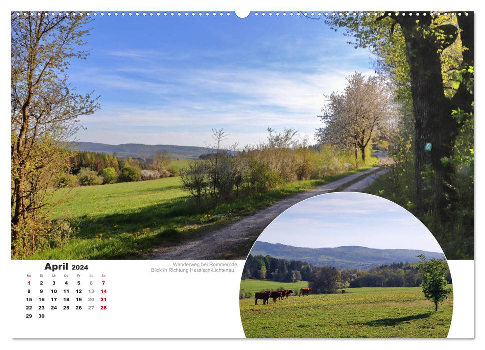 The Grimmsteig (CALVENDO wall calendar 2024) 