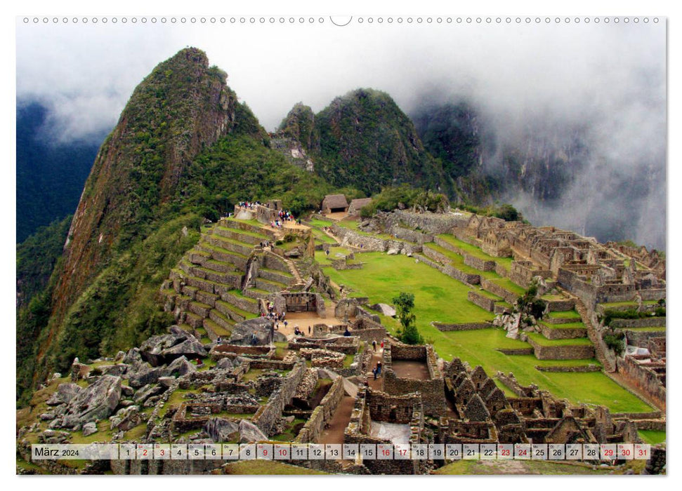 Abenteuer Anden - Peru und Bolivien (CALVENDO Premium Wandkalender 2024)