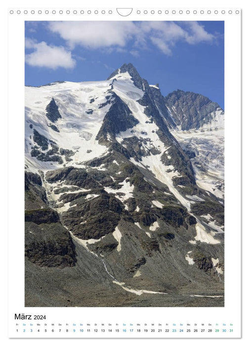 Hohe Tauern - Richesses naturelles des Alpes (Calendrier mural CALVENDO 2024) 