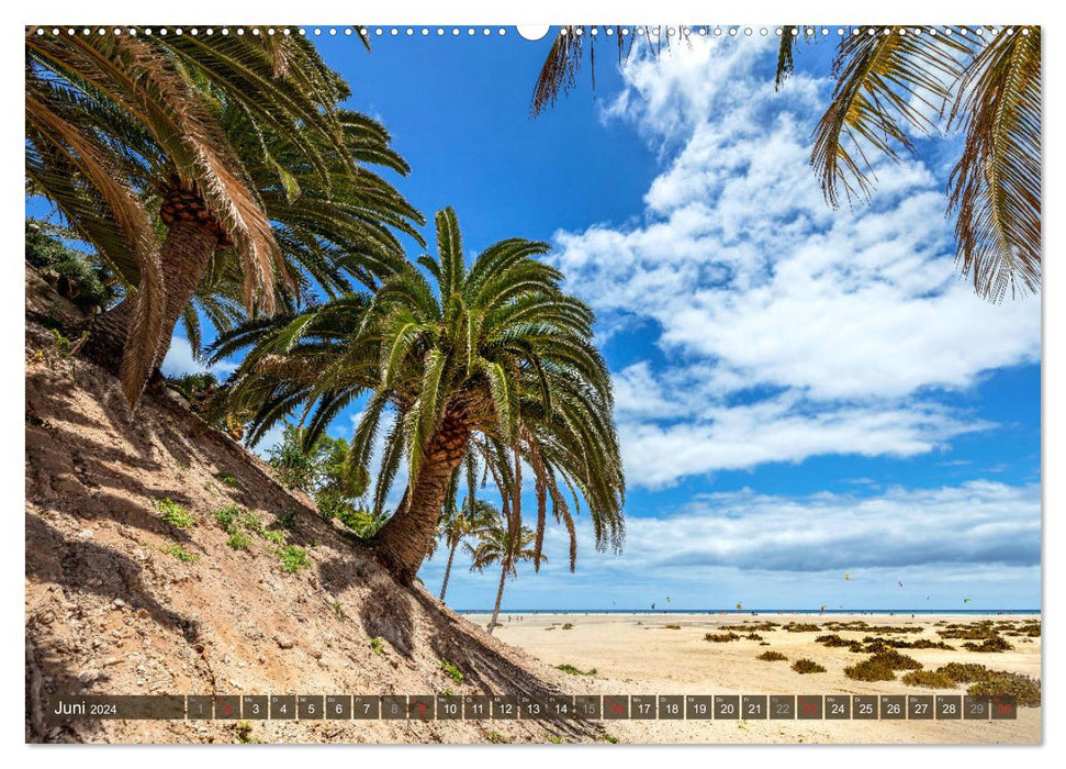 FUERTEVENTURA Paradiesische Impressionen der Insel (CALVENDO Premium Wandkalender 2024)