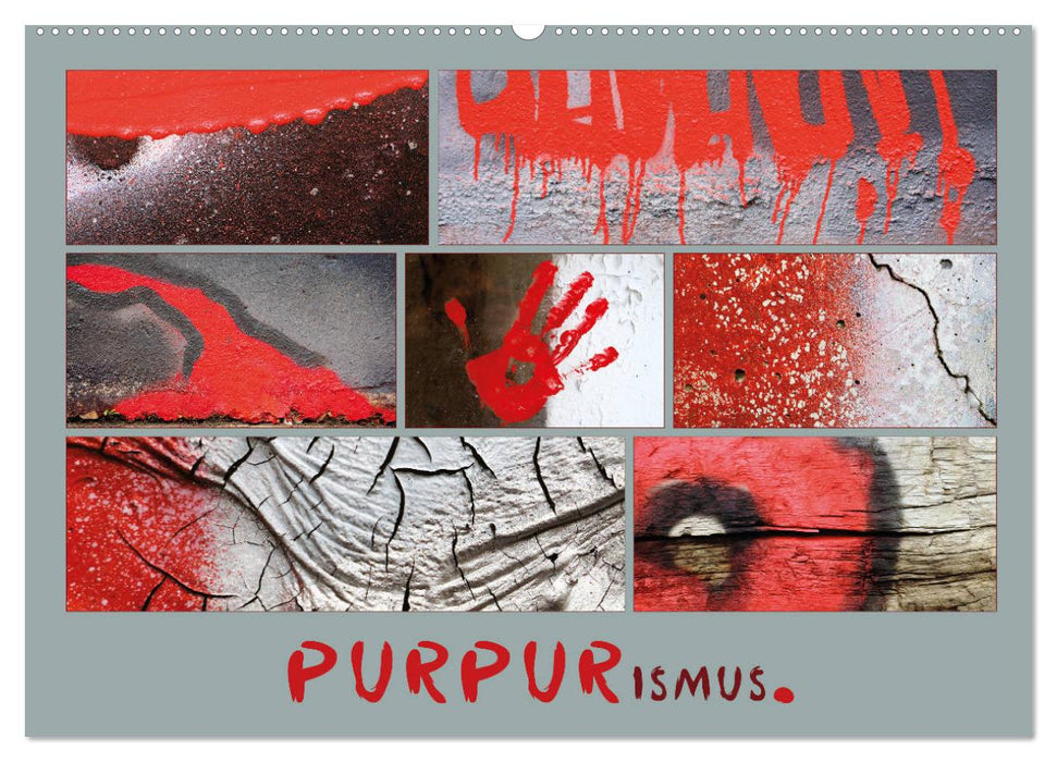 PURPURisme (Calendrier mural CALVENDO 2024) 