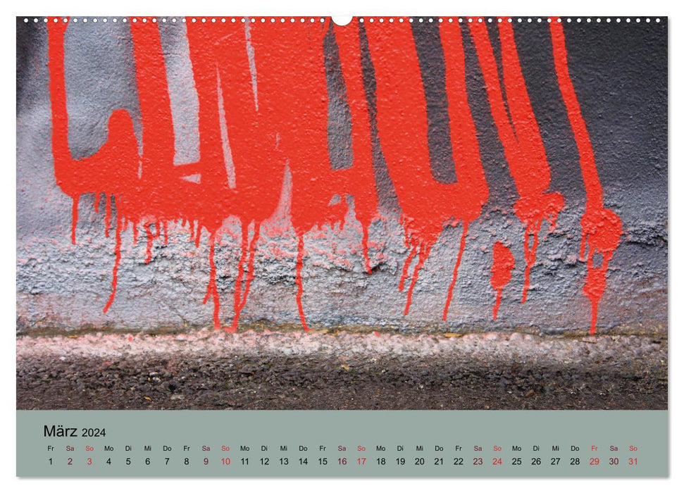 PURPURisme (Calendrier mural CALVENDO 2024) 