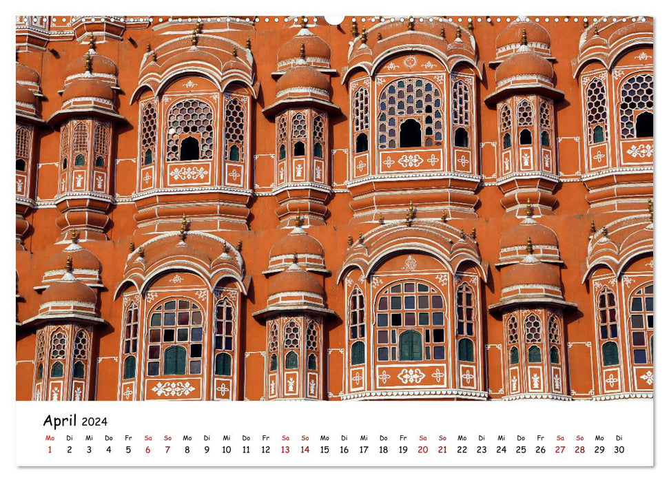 Indien - Dschungelbuch und Maharajas (CALVENDO Wandkalender 2024)