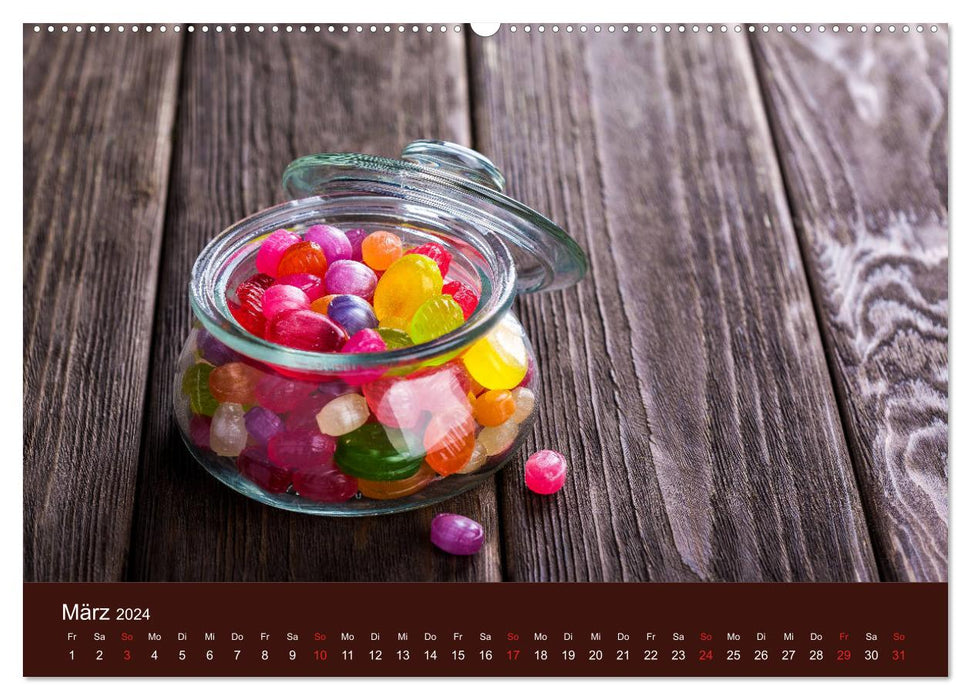 Ein total süßer Kalender (CALVENDO Premium Wandkalender 2024)