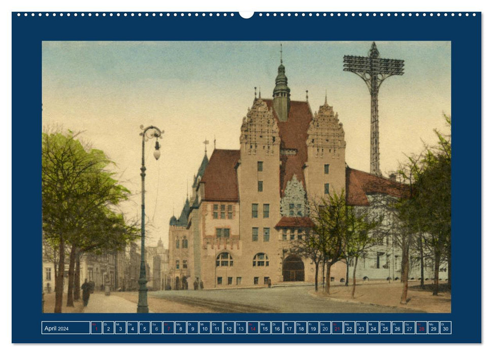 Historisches Bremen an der Weser von 1888 bis 1918 (CALVENDO Premium Wandkalender 2024)