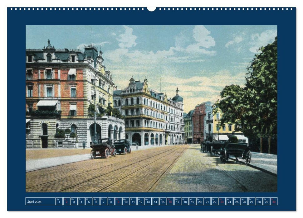 Historisches Bremen an der Weser von 1888 bis 1918 (CALVENDO Premium Wandkalender 2024)