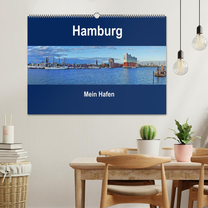 Hamburg - Mein Hafen (CALVENDO Wandkalender 2024)