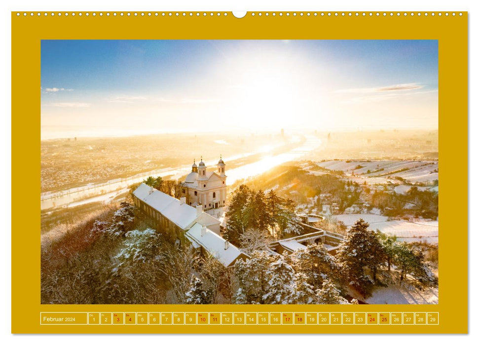 Wunderschönes Österreich (CALVENDO Premium Wandkalender 2024)