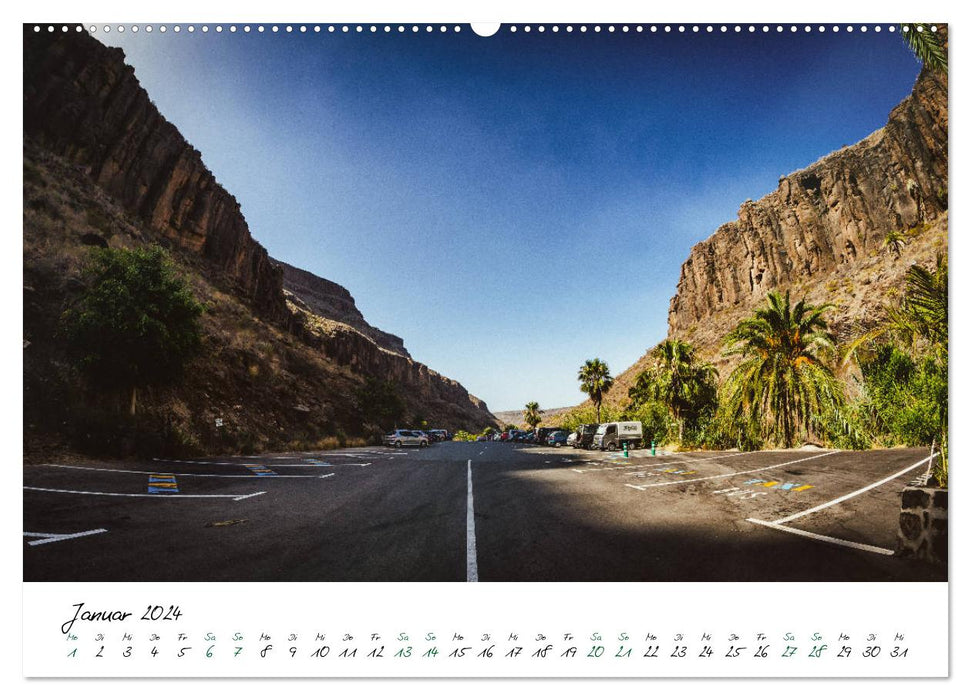 Gran Canaria - 365 Tage Frühling (CALVENDO Premium Wandkalender 2024)