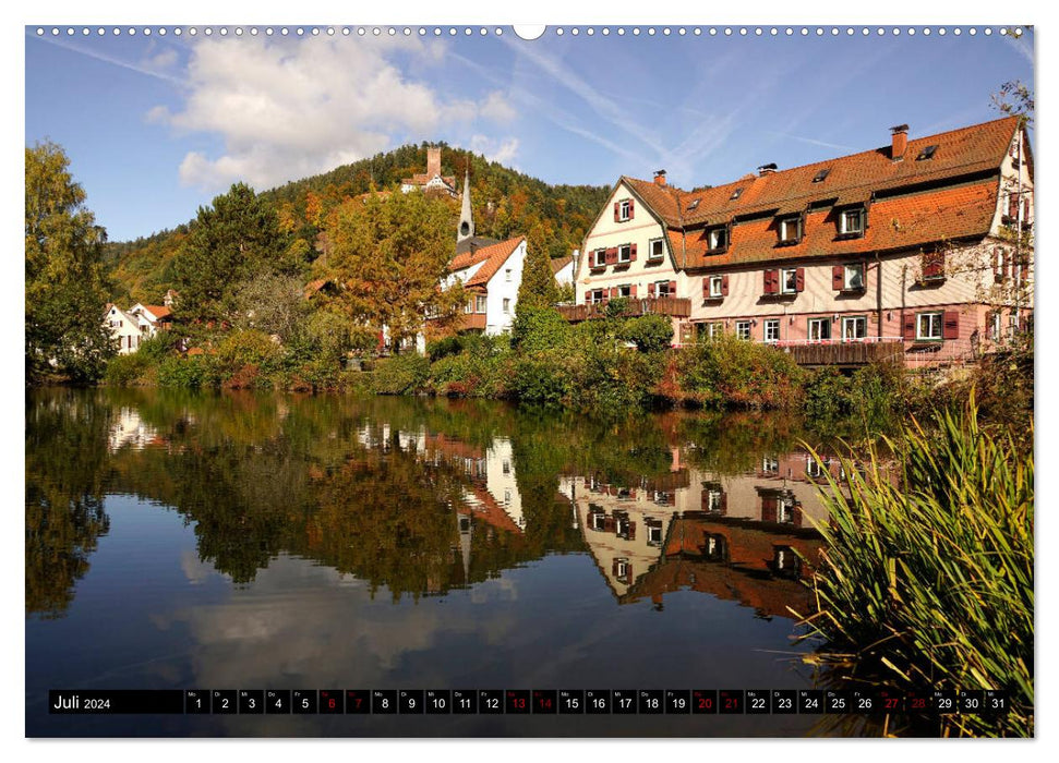 Urlaubsregion Schwarzwald (CALVENDO Premium Wandkalender 2024)