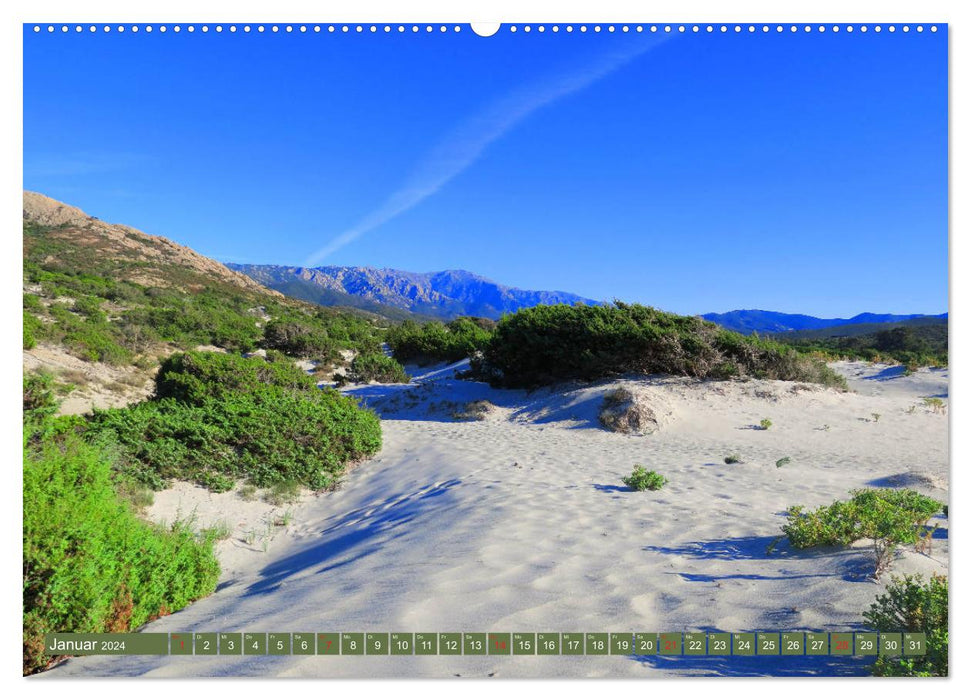 Korsika - Wandern zu den Naturwundern (CALVENDO Premium Wandkalender 2024)