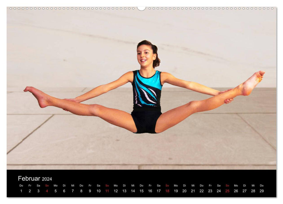 Rhythmische Sportgymnastik (CALVENDO Premium Wandkalender 2024)