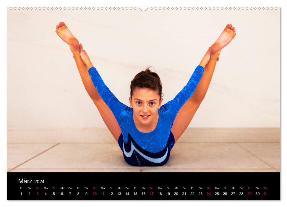 Rhythmische Sportgymnastik (CALVENDO Premium Wandkalender 2024)