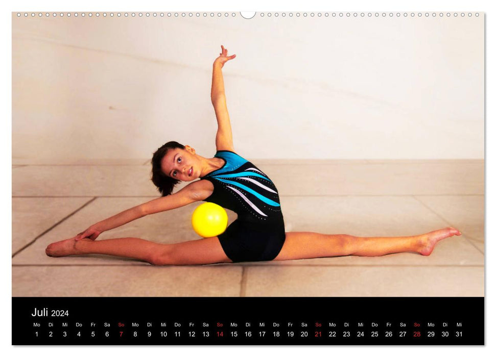 Rhythmische Sportgymnastik (CALVENDO Premium Wandkalender 2024)