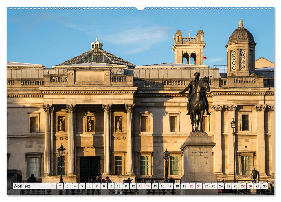 Grande-Bretagne - Londres (Calvendo Premium Wall Calendar 2024) 