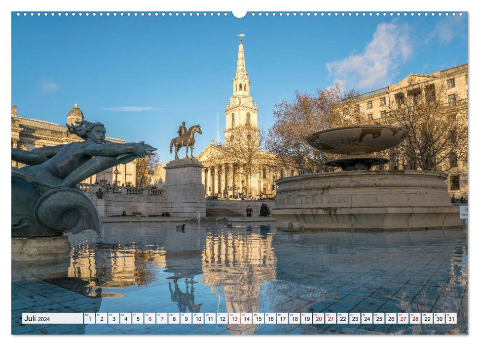 Grande-Bretagne - Londres (Calvendo Premium Wall Calendar 2024) 