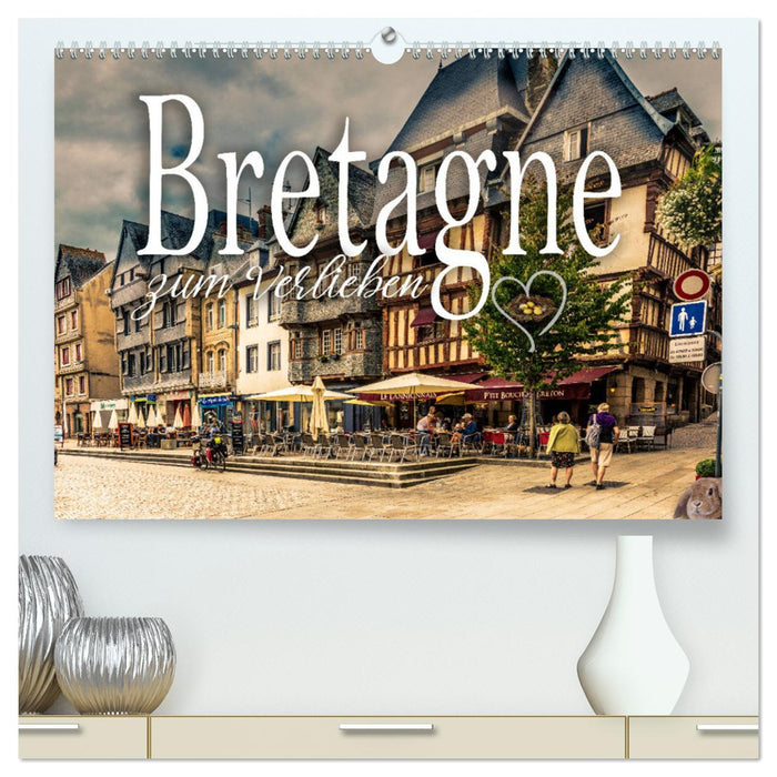 La Bretagne dont vous tomberez amoureux (Calendrier mural CALVENDO Premium 2024) 
