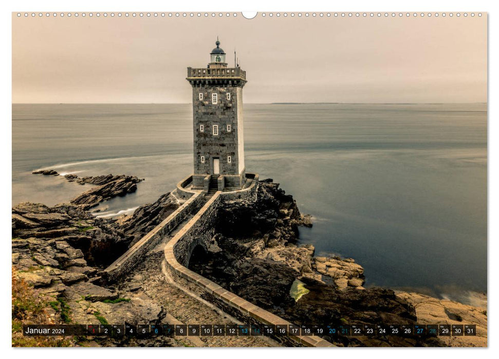 La Bretagne dont vous tomberez amoureux (Calendrier mural CALVENDO Premium 2024) 