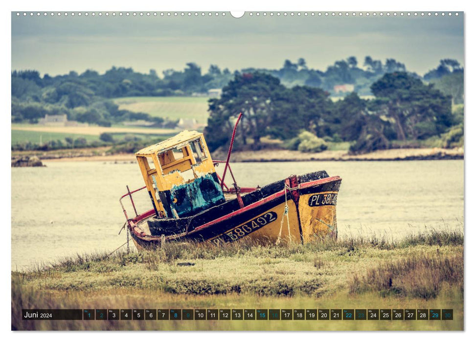 La Bretagne dont vous tomberez amoureux (Calendrier mural CALVENDO Premium 2024) 