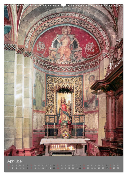 Stadtkirche St.Marien Gengenbach (CALVENDO Wandkalender 2024)